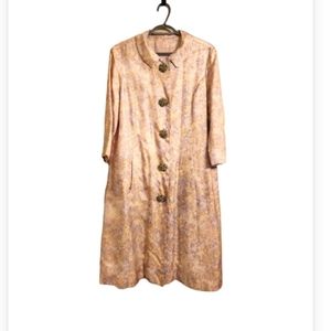 Vintage Pastel Satin Tailored Special jacket